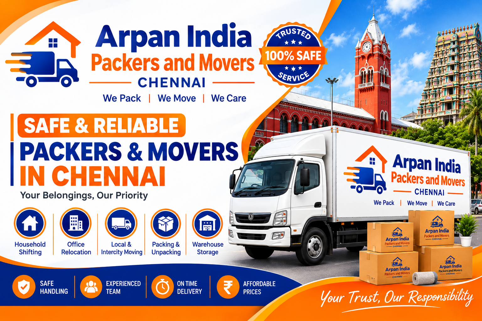 Arpan Packers Chennai and Movers Chennai